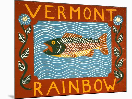 Vermont Rainbow-Stephen Huneck-Mounted Giclee Print