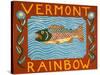 Vermont Rainbow-Stephen Huneck-Stretched Canvas