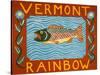 Vermont Rainbow-Stephen Huneck-Stretched Canvas