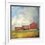 Vermont Red Barn-Dawne Polis-Framed Giclee Print