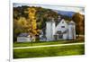 Vermont Scenic Farm I-George Oze-Framed Photographic Print