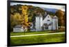 Vermont Scenic Farm I-George Oze-Framed Photographic Print