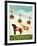 Vermont Ski Patrol Black-Stephen Huneck-Framed Giclee Print