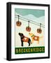 Vermont Ski Patrol Breckenridge-Stephen Huneck-Framed Giclee Print