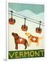 Vermont Ski Patrol Choc-Stephen Huneck-Framed Giclee Print