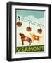 Vermont Ski Patrol Choc-Stephen Huneck-Framed Giclee Print