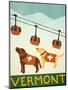 Vermont Ski Patrol Choc-Stephen Huneck-Mounted Giclee Print