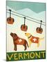 Vermont Ski Patrol Choc-Stephen Huneck-Mounted Giclee Print