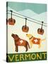 Vermont Ski Patrol Choc-Stephen Huneck-Stretched Canvas