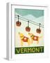 Vermont Ski Patrol Yellow-Stephen Huneck-Framed Giclee Print