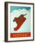 Vermont Snowboard Choc-Stephen Huneck-Framed Giclee Print