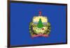 Vermont State Flag-Lantern Press-Framed Art Print