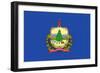 Vermont State Flag-Lantern Press-Framed Art Print