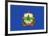Vermont State Flag-Lantern Press-Framed Premium Giclee Print