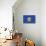 Vermont State Flag-Lantern Press-Stretched Canvas displayed on a wall