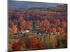 Vermont Town in the Fall, USA-Charles Sleicher-Mounted Photographic Print
