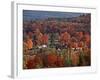 Vermont Town in the Fall, USA-Charles Sleicher-Framed Photographic Print