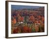 Vermont Town in the Fall, USA-Charles Sleicher-Framed Photographic Print