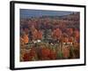 Vermont Town in the Fall, USA-Charles Sleicher-Framed Photographic Print