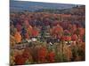 Vermont Town in the Fall, USA-Charles Sleicher-Mounted Photographic Print