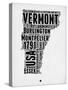 Vermont Word Cloud 2-NaxArt-Stretched Canvas