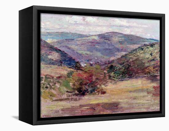 Vermont-Theodore Robinson-Framed Stretched Canvas