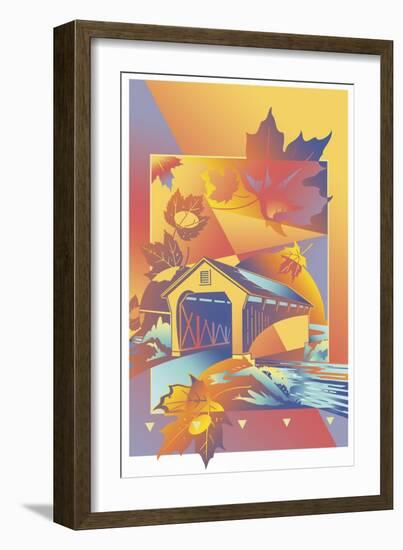 Vermont-David Chestnutt-Framed Giclee Print