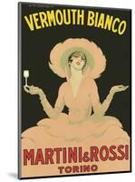 Vermouth Bianco - Martini & Rossi - Torino (Turin), Italy-Marcello Dudovich-Mounted Art Print