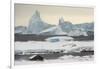 Vernadsky Research Base, the Ukrainian Antarctic station at Marina Point on Galindez Island in the -Sergio Pitamitz-Framed Photographic Print