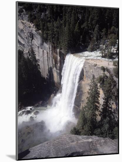 Vernal Falls in Yosemite National Park-Ralph Crane-Mounted Photographic Print