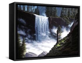 Vernal Falls-R.W. Hedge-Framed Stretched Canvas