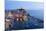 Vernazza at Dusk, Cinque Terre, UNESCO World Heritage Site, Liguria, Italy, Mediterranean, Europe-Mark Sunderland-Mounted Photographic Print
