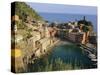 Vernazza, Cinque Terre, Liguria, Italy, Europe-Bruno Morandi-Stretched Canvas