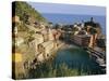 Vernazza, Cinque Terre, Liguria, Italy, Europe-Bruno Morandi-Stretched Canvas