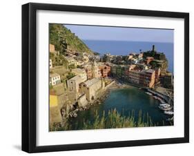 Vernazza, Cinque Terre, Liguria, Italy, Europe-Bruno Morandi-Framed Photographic Print