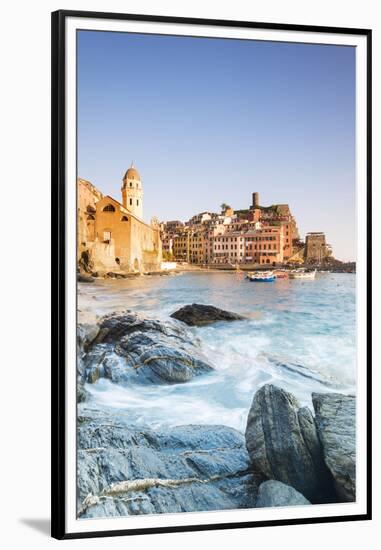 Vernazza, Cinque Terre, Liguria, Italy-Jordan Banks-Framed Premium Photographic Print