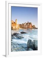 Vernazza, Cinque Terre, Liguria, Italy-Jordan Banks-Framed Photographic Print