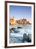 Vernazza, Cinque Terre, Liguria, Italy-Jordan Banks-Framed Photographic Print