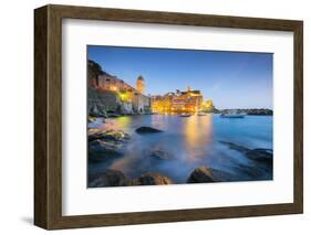 Vernazza, Cinque Terre, Liguria, Italy-Jordan Banks-Framed Photographic Print