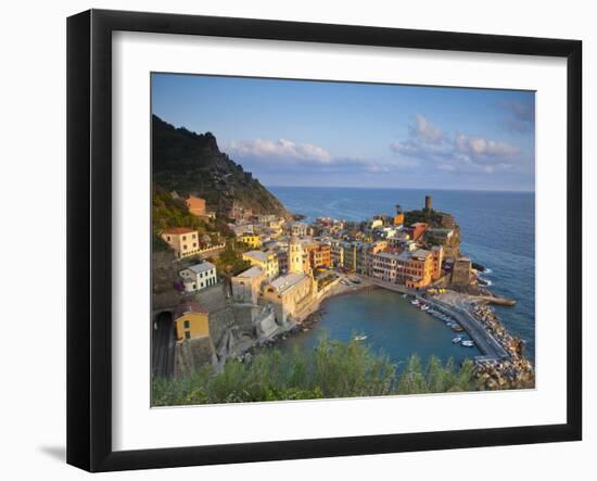 Vernazza, Cinque Terre, Riviera Di Levante, Liguria, Italy-Jon Arnold-Framed Photographic Print