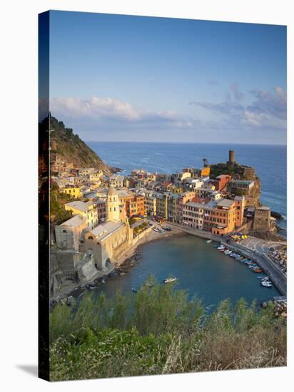 Vernazza, Cinque Terre, Riviera Di Levante, Liguria, Italy-Jon Arnold-Stretched Canvas