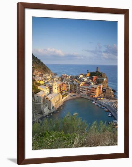 Vernazza, Cinque Terre, Riviera Di Levante, Liguria, Italy-Jon Arnold-Framed Photographic Print