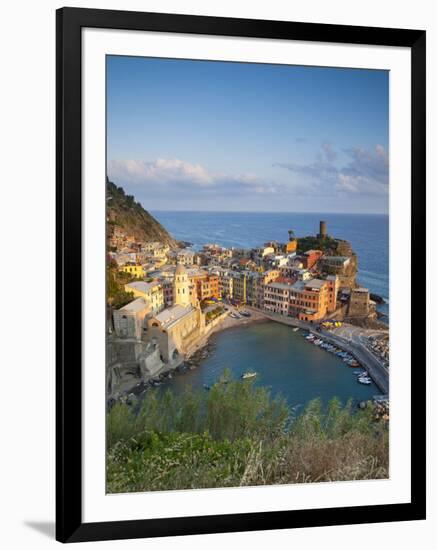 Vernazza, Cinque Terre, Riviera Di Levante, Liguria, Italy-Jon Arnold-Framed Photographic Print