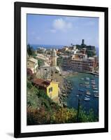 Vernazza, Cinque Terre, Unesco World Heritage Site, Italian Riviera, Liguria, Italy, Europe-Sheila Terry-Framed Photographic Print