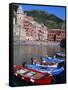 Vernazza, Cinque Terre, Unesco World Heritage Site, Italian Riviera, Liguria, Italy-Bruno Morandi-Framed Stretched Canvas