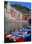 Vernazza, Cinque Terre, Unesco World Heritage Site, Italian Riviera, Liguria, Italy-Bruno Morandi-Stretched Canvas