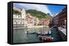 Vernazza, Cinque Terre, UNESCO World Heritage Site, Liguria, Italy, Europe-Peter Groenendijk-Framed Stretched Canvas