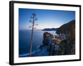 Vernazza, Cinque Terre, UNESCO World Heritage Site, Liguria, Italy, Europe-Gavin Hellier-Framed Photographic Print