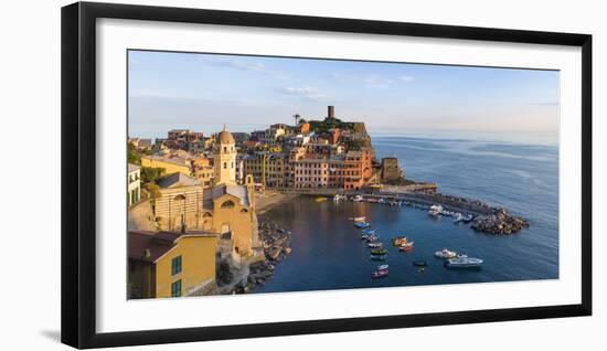 Vernazza, Cinque Terre, UNESCO World Heritage Site, Liguria, Italy, Europe-Gavin Hellier-Framed Photographic Print