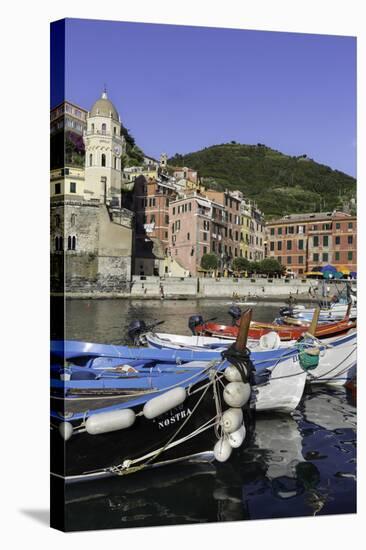 Vernazza, Cinque Terre, UNESCO World Heritage Site, Liguria, Italy, Europe-Gavin Hellier-Stretched Canvas